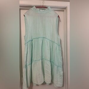 Simply Southern Light Green Sleeveless Dress